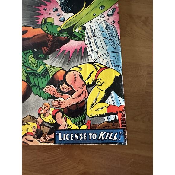 DC Comics, Challengers of the Unknown , #56 / .12 issues 1967 FAIR/GOOD VINTAGE - Picture 3 of 8